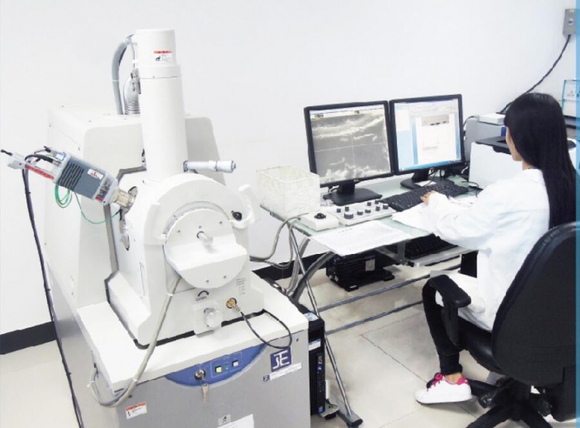 东莞标检投资百余万引进扫描电子显微镜（SEM）检测设备