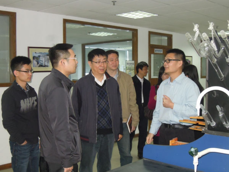 省科技厅、外贸厅毛织调研小组到访东莞标检