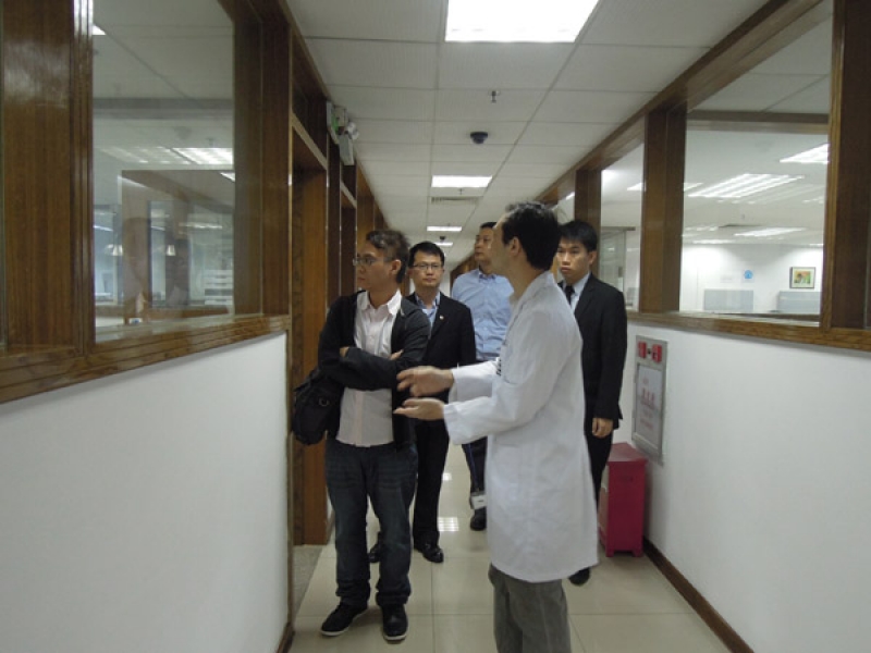 Franklin Electronic Press （Hongkong） Company Limited visited STC（Dongguan）
